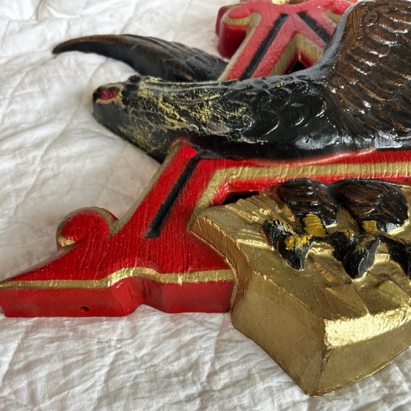 Vintage  Anheuser Busch Flying Eagle Logo Sign - Picture 4 of 12
